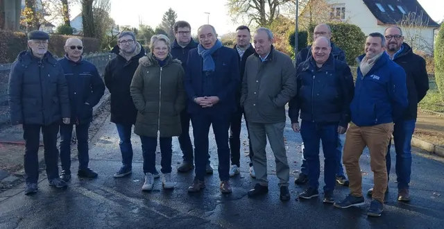 photo  la commune a réalisé des investissements importants pour l’enfouissement des réseaux, dans la rue nouvelle.  &copy;  ouest-france 