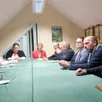 photo  une partie des participants à l’assemblée générale de l’union commerciale qui s’est tenu lundi soir au bureau d’information touristique. 