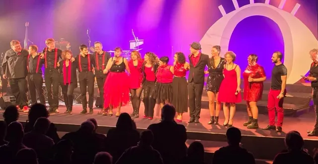 photo  les interprètes du spectacle.  &copy;  le maine libre 