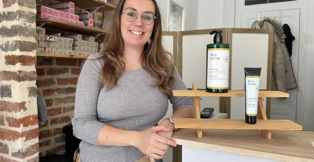 photo  vendredi 21 novembre 2025, la ferté-bernard. après cinq ans à travailler dans le sud, pauline a ouvert son salon de coiffure en centre-ville de la ferté-bernard.  &copy;  le maine libre 