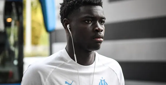 photo  robinio vaz, 18 ans, incarne aujourd’hui le futur de l’om au poste d’avant-centre.  &copy;  matthieu mirville / dppi via afp 