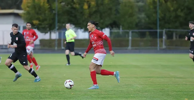 photo  dhiaeddine araiedh et l’une des révélations du début de saison au fc flers.  &copy;  serge ruer 