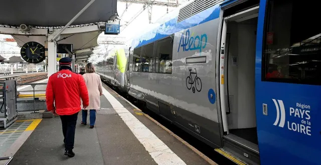 photo  au départ de la gare du mans, les ter observent sept arrêts au maximum avant alençon.  &copy;  marc ollivier/ouest-france 