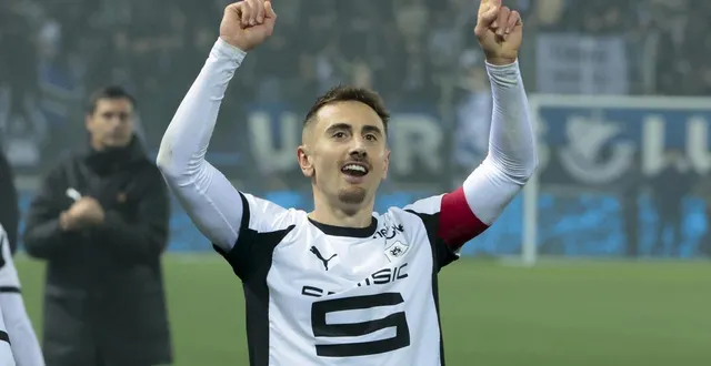 photo  valentin rongier a ouvert son compteur buts avec rennes vendredi à metz.  &copy;  dppi via afp 