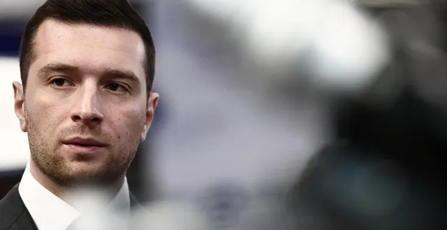 photo  jordan bardella, président du rassemblement national, le 19 novembre à paris.  &copy;  thibaud moritz / afp 