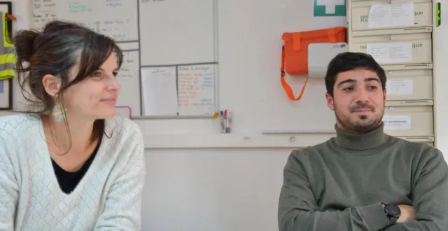 photo  cécile le fustec et kevin morinière.  &copy;  co 