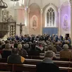 photo  le spectacle a eu lieu dans l’église de parigné-l’évêque. 