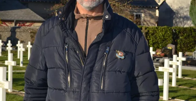 photo  daniel leroy, nouveau délégué général du souvenir français de la sarthe.  &copy;  le maine libre 