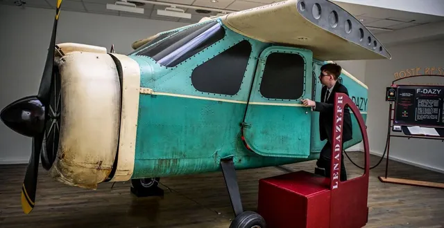 photo  « poste restante, escales sur la ligne » est à découvrir jusqu’au samedi 20 décembre 2025. ici, la reconstitution d’un broussard.  &copy;  le maine libre - yvon loué 