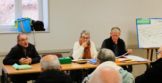 photo  le jardinier sarthois de mamers a profité du renouvellement des parcelles pour faire le point sur l’année et annoncer les événements à venir.  &copy;  le maine libre 