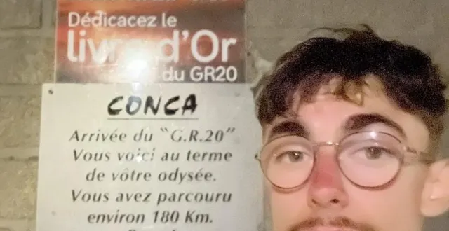 photo  clément roubeyrotte a parcouru le gr 20 en corse, en seulement six jours.    &copy;  co 