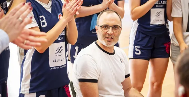 photo  florent lépinay, entraîneur de coulaines.  &copy;  dominique breugnot 