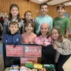 photo  les enfants de l’école maternelle bel-air ont participé à la collecte. 