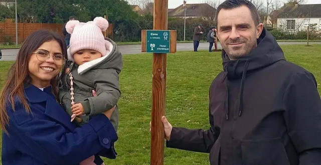 photo  karima, aurélien et leur petite eléna.  &copy;  ouest-france 