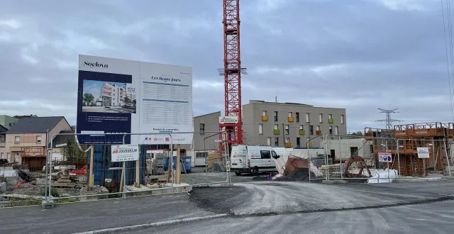 photo  dans le cœur de la reux, la soclova construit les beaux jours, deux résidences dont l’une dédiée aux seniors indépendants.  &copy;  co 