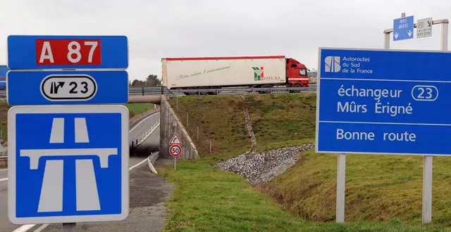 photo  un homme de 55 ans a été percuté par une voiture à l’entrée de l’autoroute a87 à hauteur de mûrs-erigné dans le sens angers-cholet (maine-et-loire).  &copy;  archives co 