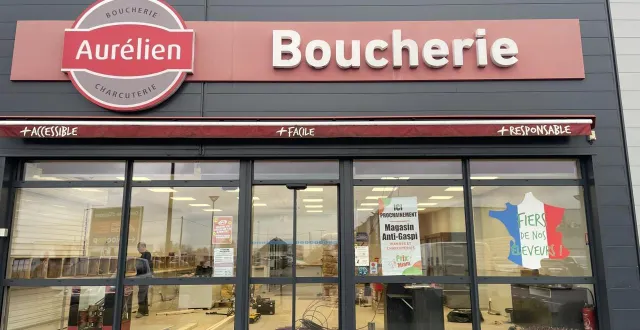 photo  la nouvelle enseigne prix’miam ouvre à condé-sur-sarthe mercredi 10 décembre 2025, à la place de la boucherie aurélien.  &copy;  ouest-france 