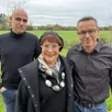 photo  saint-barthélemy-d’anjou, lundi 1er décembre 2025. stéphane vrillon ne repartira pas en campagne, contrairement à marie-thérèse burr et richard papin qui ont décidé de rallier l’équipe de la majorité sortante. 