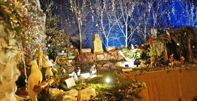 photo  le thème de la crèche de cette année est « pureté et paix ».  &copy;  ouest-france 