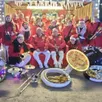 photo  la banda los thorignos accompagnera le père noël lors d’un défilé dans la ville. 