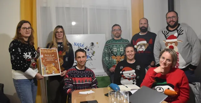 photo  une équipe de nouveau mobilisée pour offrir un moment féerique aux enfants et aux adultes.   &copy;  le maine libre 