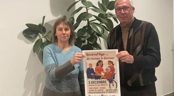 photo  anita mercurin-launay, directrice et guy cosme, président de cascade, coordinateurs de cet événement destiné à aider les seniors à rompre l’isolement.  &copy;  ouest-france 