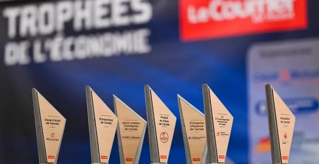 photo  le courrier de l’ouest a récompensé sept entreprises de maine-et-loire lors de la dixième édition de ses trophées de l’économie, mardi 2 décembre 2025.  &copy;  co-josselin clair 