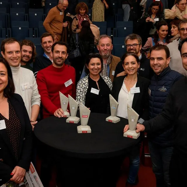 photo les lauréats 2023 des trophées de l’économie du courrier de l’ouest.  ©  archives co – laurent combet