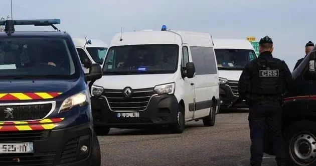 photo  le premier transfert de détenus au qlco de condé-sur-sarthe s’est déroulé le 13 novembre 2025.  &copy;  archives ouest-france 