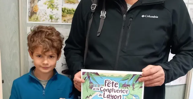 photo  marin cananavaciuolo, 6 ans, avec son papa.  &copy;  co 