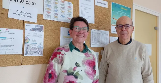 photo  le relais, soigneusement préparé, s’est effectué en douceur entre l’ex-présidente évelyne nicaise et le nouveau président jean-luc martin.  &copy;  ouest-france 