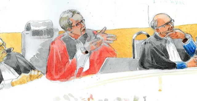 photo  le président de la cour criminelle de maine-et-loire, xavier lenoir, a interrogé l’accusé toute la matinée.  &copy;  illustration d’archives ouest-france / matthieu boucheron 