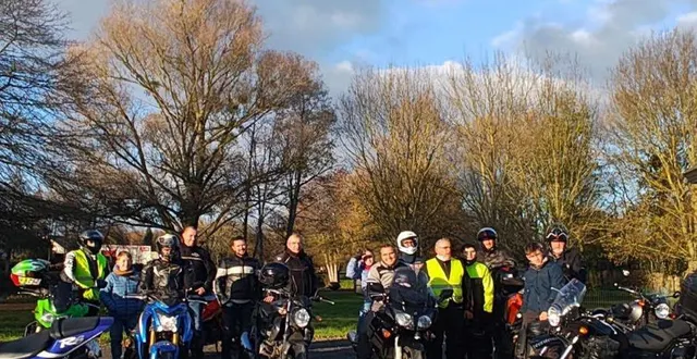 photo  les motards du club kand’potes ont reconnu le parcours dimanche.  &copy;  richard guémard 