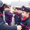 photo les jeunes sapeurs pompiers ont été salués par les autorités.