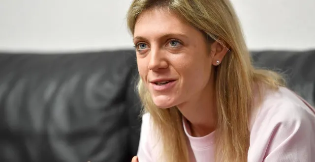 photo  liv westphal, photographiée ici en 2020, avant le cross ouest-france.  &copy;  archive joël le gall / ouest-france 