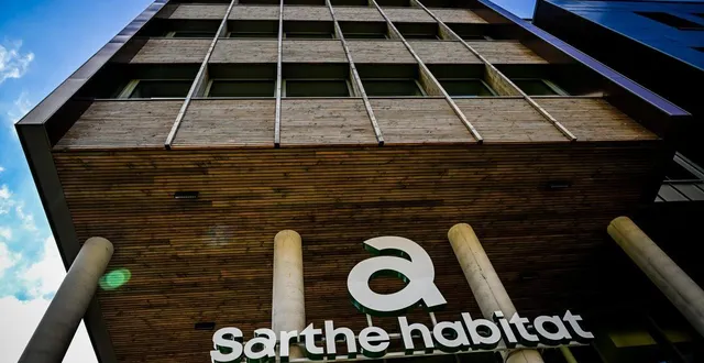 photo  le nouveau bâtiment de sarthe habitat a été inauguré.  &copy;  le maine libre - yvon loué 