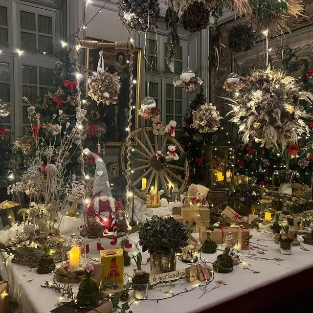 photo la magie de noël opère à montgeoffroy.  ©  ouest-france