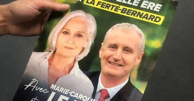 photo  début 2025, le rn avait entamé une opération de tractage dans les boîtes aux lettres des fertois.  &copy;  archives le maine libre 