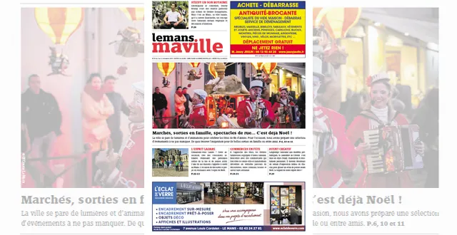 photo plongez au coeur de votre ville ! le 38e numéro de le mans maville est arrivé