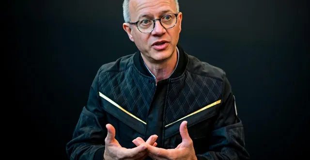 photo  jean-luc bois réfute toute baisse d’activité du site manceau et en explique les raisons, en lien avec la spécificité de l’usine sarthoise.  &copy;  photo le maine libre yvon loue 