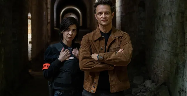 photo  david hallyday et lubna azabal dans « ardennes » sur france 2.  &copy;  â© sarah alcalay - france télévisions - passion films 