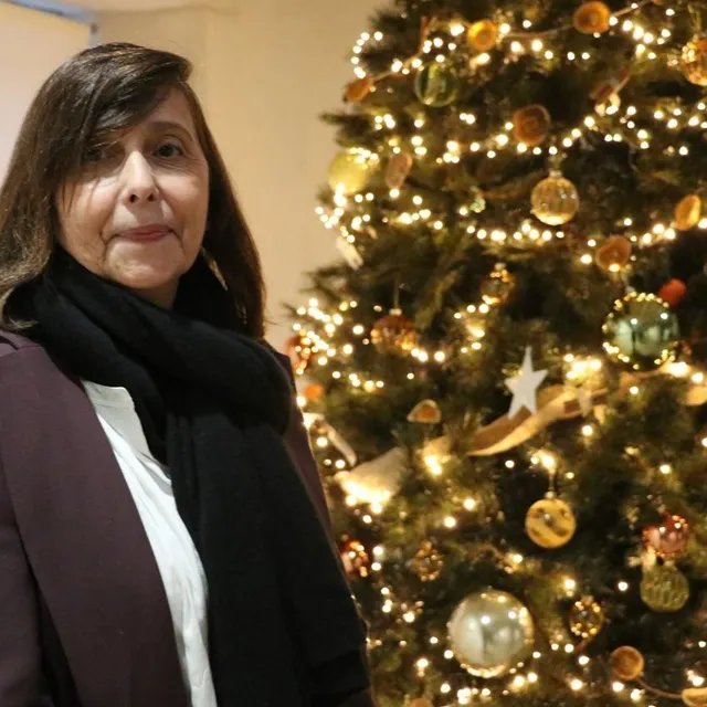 photo dominique gagneux, directrice du musée d’art moderne de fontevraud, présente les nouveautés de cette fin d’année 2025.  ©  co