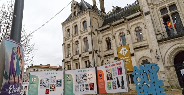 photo  dans la tourmente, le festival international d’angoulême, a été officiellement annulé le 1er décembre 2025 la société organisatrice, sous la pression du boycott de nombreux auteurs et autrices. (photo by eric pollet / hans lucas via afp)  &copy;  eric pollet / hans lucas via afp 