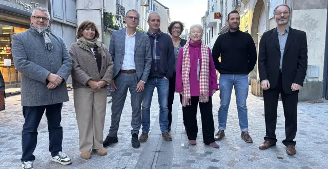 photo  les écologistes, le parti communiste français (pcf), le groupe citoyen écologiste solidaire (ces), ainsi que le collectif fraternel’mans font liste commune en vue de l’élection municipale de mars 2026, au mans (sarthe).  &copy;  ouest-france 