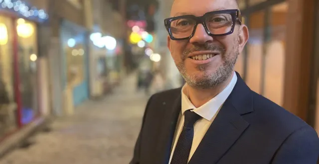 photo  olivier sasso conduira la liste d’union de la droite et du centre, regroupant lr, horizons et udi, pour les élections municipales de mars 2026 au mans (sarthe).  &copy;  ouest-france 