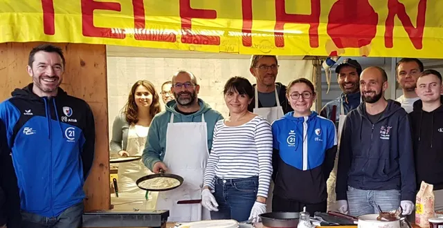 photo  comme tous les ans, la pb athlé se mobilise pour le téléthon.  &copy;  le maine libre 