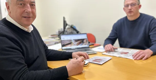 photo  jean-michel royer, président du siaep vive parence, et loïc lecesve, vice-président  &copy;  . le maine libre 