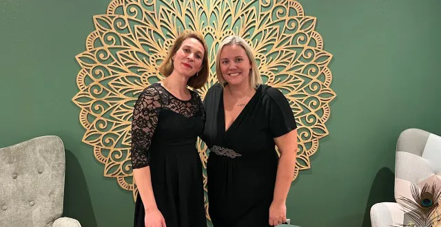 photo  sandrine merlin et julie balut duval, les cogérantes des thermes de gaïa à alençon.  &copy;  les thermes de gaïa 