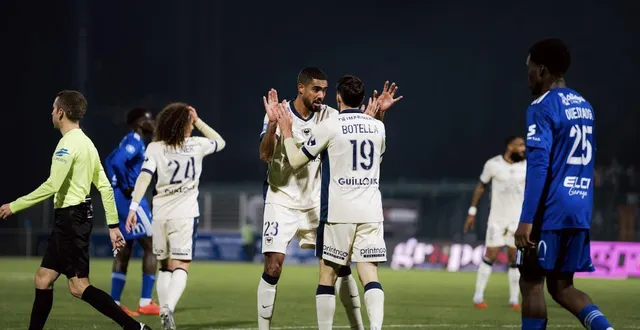photo  le but d’ivann botella n’a pas suffi au sm caen pour s’imposer à villefranche.  &copy;  théo hamel / sm caen 