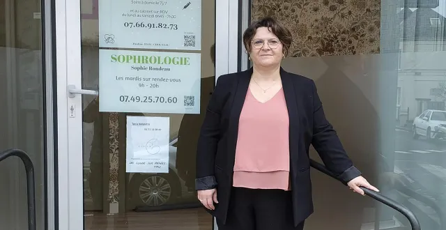 photo  sophie rondeau partage le cabinet avec pauline jean-chouteau, infirmière.  &copy;  co 